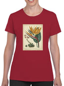Golden Bird Of Paradise T-shirt -Sydenham Edwards Designs