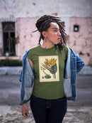Golden Bird Of Paradise T-shirt -Sydenham Edwards Designs