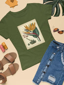 Golden Bird Of Paradise T-shirt -Sydenham Edwards Designs