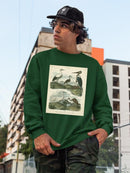 Heron And Crane Sweatshirt -Sydenham Edwards Designs