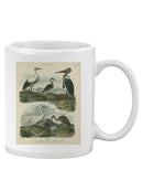 Heron And Crane Mug -Sydenham Edwards Designs