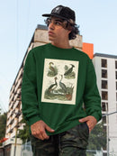 Heron And Crane Ii Sweatshirt -Sydenham Edwards Designs