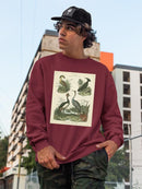 Heron And Crane Ii Sweatshirt -Sydenham Edwards Designs