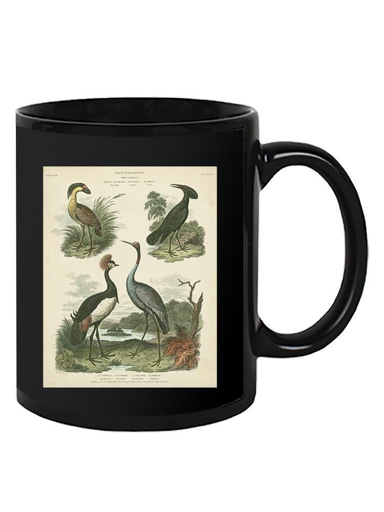 Heron And Crane Ii Mug -Sydenham Edwards Designs