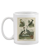 Heron And Crane Ii Mug -Sydenham Edwards Designs