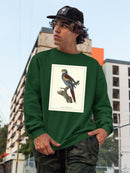 Nonpareil Parrakeet Sweatshirt -Sydenham Edwards Designs