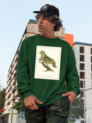 Paradise Parrot Sweatshirt -Sydenham Edwards Designs