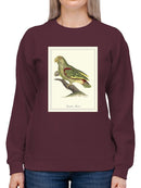 Paradise Parrot Sweatshirt -Sydenham Edwards Designs