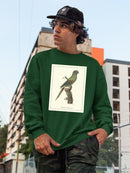 Solstitial Parrakeet Sweatshirt -Sydenham Edwards Designs