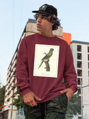 Solstitial Parrakeet Sweatshirt -Sydenham Edwards Designs