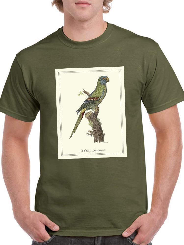 Solstitial Parrakeet T-shirt -Sydenham Edwards Designs