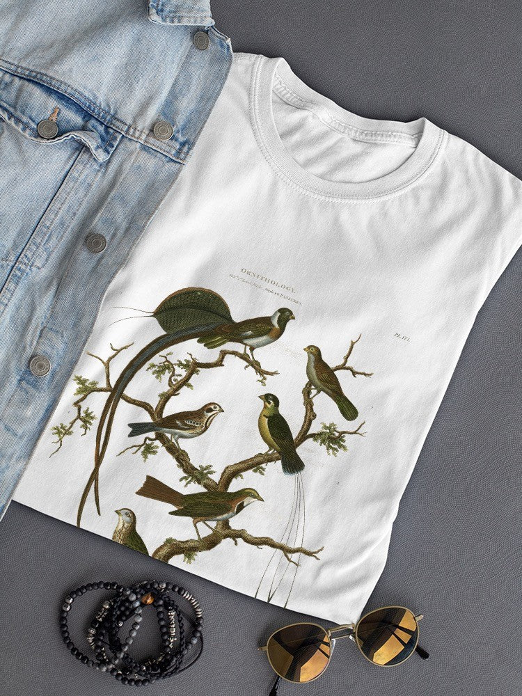 Ornithology I T-shirt -Sydenham Edwards Designs