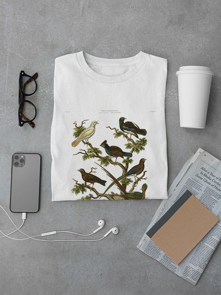 Ornithology Ii T-shirt -Sydenham Edwards Designs