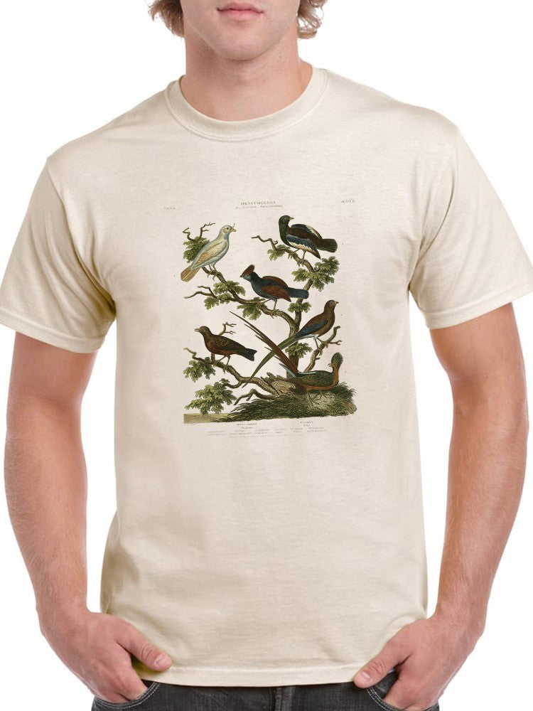 Ornithology Ii T-shirt -Sydenham Edwards Designs