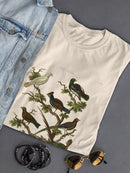 Ornithology Ii T-shirt -Sydenham Edwards Designs