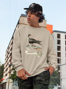 Aquatic Birds I Sweatshirt -Sydenham Edwards Designs