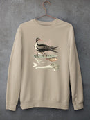 Aquatic Birds I Sweatshirt -Sydenham Edwards Designs
