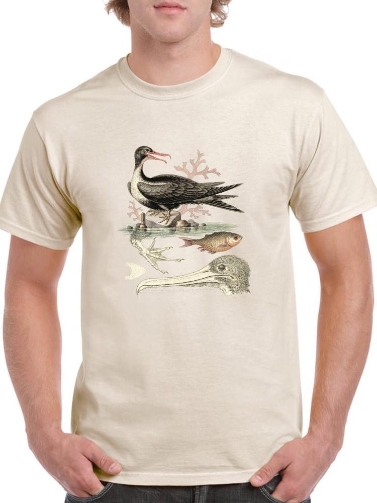 Aquatic Birds I T-shirt -Sydenham Edwards Designs