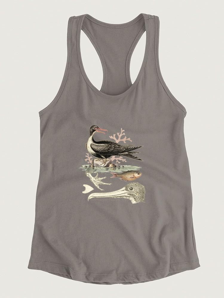 Aquatic Birds I T-shirt -Sydenham Edwards Designs