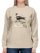 Aquatic Birds I Sweatshirt -Sydenham Edwards Designs