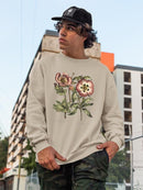 Framboise Floral Iv Sweatshirt -Sydenham Edwards Designs