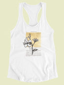 Floral Diary Iv T-shirt -Vanna Lam Designs