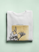 Floral Diary Iv Sweatshirt -Vanna Lam Designs
