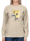 Floral Diary Iv Sweatshirt -Vanna Lam Designs