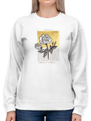 Floral Diary Ii Sweatshirt -Vanna Lam Designs