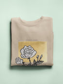 Floral Diary Ii Sweatshirt -Vanna Lam Designs