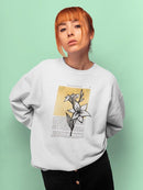 Floral Diary I Sweatshirt -Vanna Lam Designs