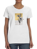 Floral Diary I T-shirt -Vanna Lam Designs