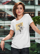 Floral Diary I T-shirt -Vanna Lam Designs