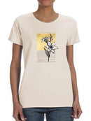 Floral Diary I T-shirt -Vanna Lam Designs