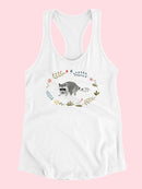 Critter And Foliage Iv T-shirt -Victoria Barnes Designs