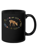 Critter And Foliage Iii Mug -Victoria Barnes Designs