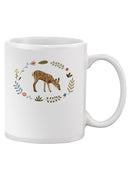 Critter And Foliage Iii Mug -Victoria Barnes Designs