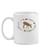 Critter And Foliage Iii Mug -Victoria Barnes Designs