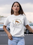 Critter And Foliage Iii T-shirt -Victoria Barnes Designs