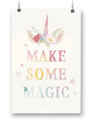 Sweet Unicorn Iv Wall Art -Victoria Barnes Designs