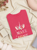 Sweet Unicorn Iv T-shirt -Victoria Barnes Designs