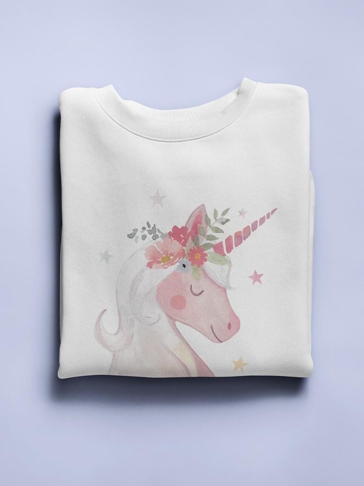Sweet Unicorn Ii Sweatshirt -Victoria Barnes Designs