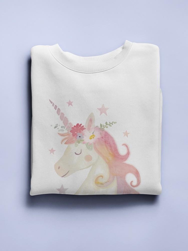 Sweet Unicorn I A Sweatshirt -Victoria Barnes Designs