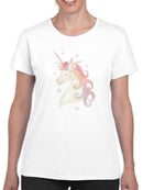 Sweet Unicorn I A T-shirt -Victoria Barnes Designs