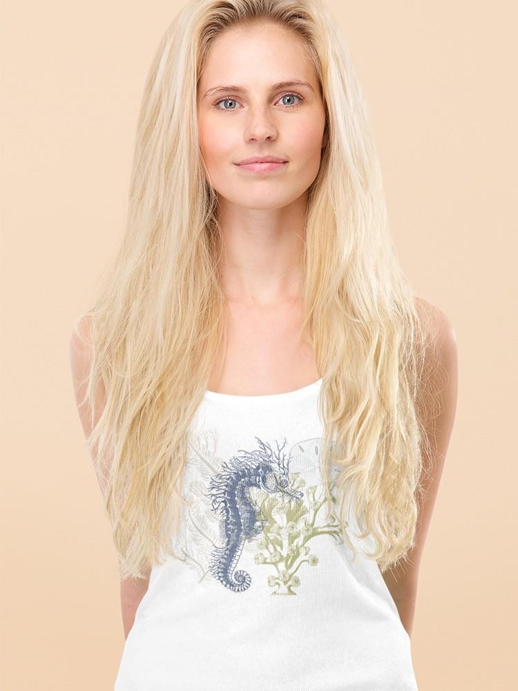 Coastal Ephemera Iv T-shirt -Victoria Barnes Designs