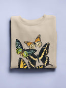 Butterfly Collage Sweatshirt -Victoria Barnes Designs