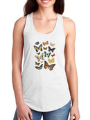Collected Flutter Iii T-shirt -Victoria Barnes Designs