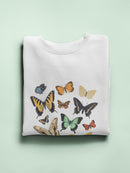 Collected Flutter Iii Sweatshirt -Victoria Barnes Designs