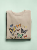 Collected Flutter Iii Sweatshirt -Victoria Barnes Designs