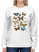 Collected Flutter Ii Sweatshirt -Victoria Barnes Designs